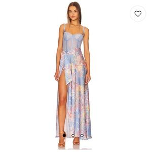 Katie May Shannon Gown in Underwater Coral Size Medium